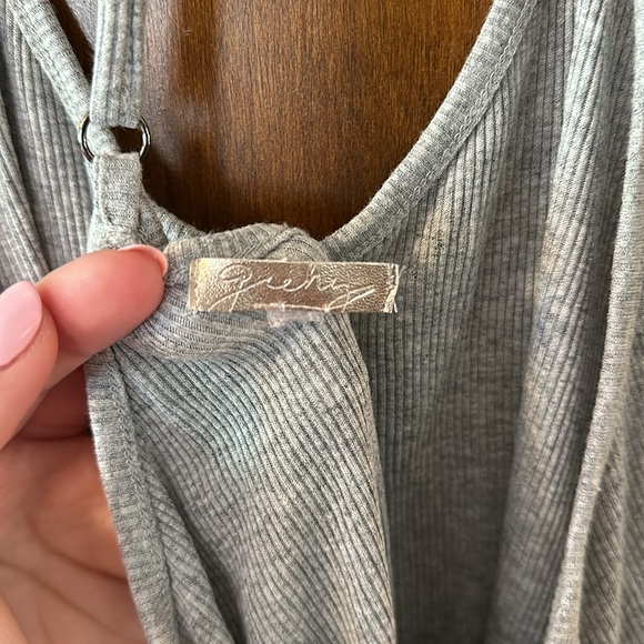 Racerback Ribbed Tank - Picture 3 of 4